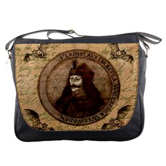 Count Vlad Dracula Messenger Bags by Valentinaart