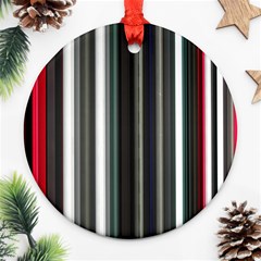 Miracle Mile Pattern Ornament (round)