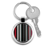 Miracle Mile Pattern Key Chains (Round)  Front