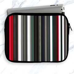 Miracle Mile Pattern Apple Ipad 2/3/4 Zipper Cases by Simbadda