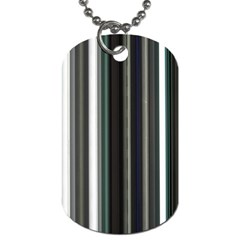 Miracle Mile Pattern Dog Tag (one Side) by Simbadda