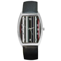 Miracle Mile Pattern Barrel Style Metal Watch by Simbadda