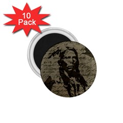 Indian Chief 1 75  Magnets (10 Pack) 