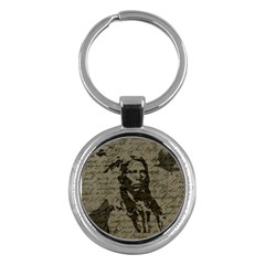 Indian Chief Key Chains (round) 