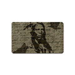 Indian Chief Magnet (name Card)