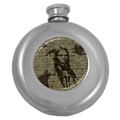 Indian Chief Round Hip Flask (5 Oz) by Valentinaart