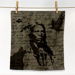 Indian Chief Face Towel by Valentinaart