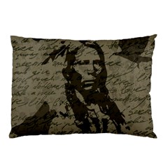 Indian Chief Pillow Case by Valentinaart