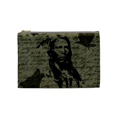 Indian Chief Cosmetic Bag (medium)  by Valentinaart