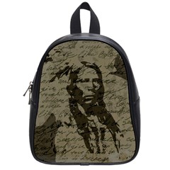 Indian Chief School Bags (small)  by Valentinaart