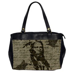 Indian Chief Office Handbags (2 Sides)  by Valentinaart