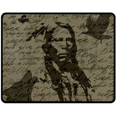 Indian Chief Fleece Blanket (medium) 