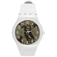 Indian Chief Round Plastic Sport Watch (m) by Valentinaart