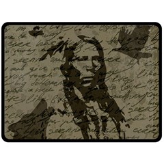 Indian Chief Double Sided Fleece Blanket (large) 