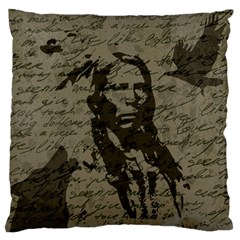 Indian Chief Standard Flano Cushion Case (one Side)