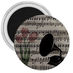 Vintage music design 3  Magnets