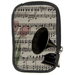 Vintage music design Compact Camera Cases