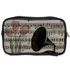 Vintage music design Toiletries Bags 2-Side