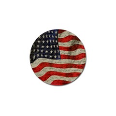 Vintage American Flag Golf Ball Marker (4 Pack)