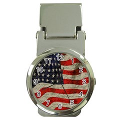 Vintage American Flag Money Clip Watches by Valentinaart