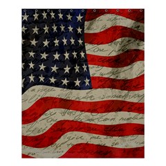 Vintage American Flag Shower Curtain 60  X 72  (medium)  by Valentinaart