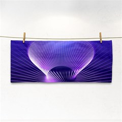 Abstract Fractal 3d Purple Artistic Pattern Line Cosmetic Storage Cases