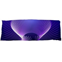 Abstract Fractal 3d Purple Artistic Pattern Line Body Pillow Case (dakimakura)