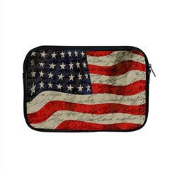 Vintage American Flag Apple Macbook Pro 15  Zipper Case by Valentinaart