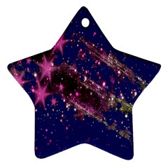 Stars Abstract Shine Spots Lines Ornament (star) by Simbadda