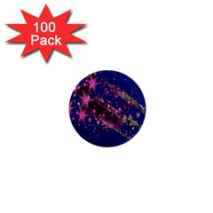 Stars Abstract Shine Spots Lines 1  Mini Magnets (100 Pack)  by Simbadda