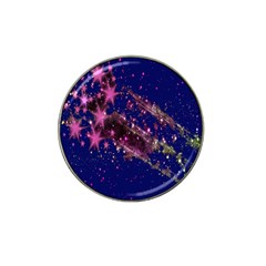 Stars Abstract Shine Spots Lines Hat Clip Ball Marker (4 Pack)