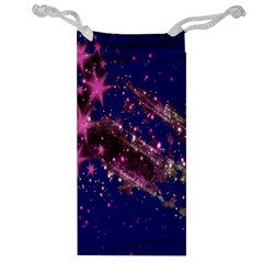 Stars Abstract Shine Spots Lines Jewelry Bag