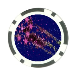 Stars Abstract Shine Spots Lines Poker Chip Card Guard