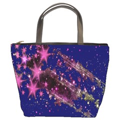 Stars Abstract Shine Spots Lines Bucket Bags