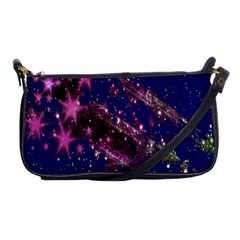 Stars Abstract Shine Spots Lines Shoulder Clutch Bags by Simbadda