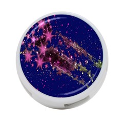 Stars Abstract Shine Spots Lines 4-port Usb Hub (one Side) by Simbadda