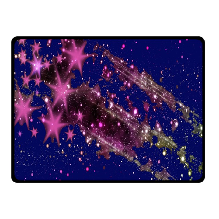 Stars Abstract Shine Spots Lines Fleece Blanket (Small)