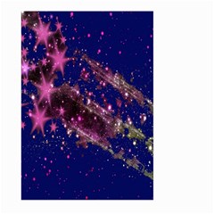 Stars Abstract Shine Spots Lines Large Garden Flag (two Sides) by Simbadda