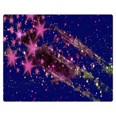 Stars Abstract Shine Spots Lines Double Sided Flano Blanket (medium) 