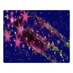 Stars Abstract Shine Spots Lines Double Sided Flano Blanket (large) 