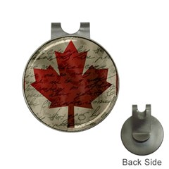 Canada Flag Hat Clips With Golf Markers by Valentinaart