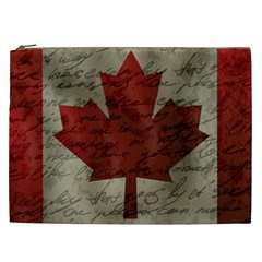 Canada flag Cosmetic Bag (XXL) 