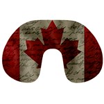 Canada flag Travel Neck Pillows Front