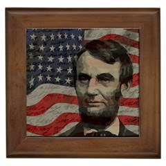 Lincoln Day  Framed Tiles by Valentinaart