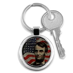 Lincoln Day  Key Chains (round) 