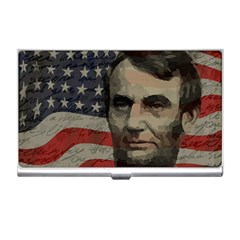 Lincoln Day  Business Card Holders by Valentinaart