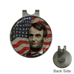 Lincoln Day  Hat Clips With Golf Markers