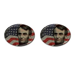 Lincoln Day  Cufflinks (oval) by Valentinaart