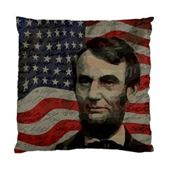 Lincoln Day  Standard Cushion Case (one Side) by Valentinaart