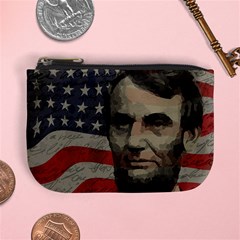 Lincoln Day  Mini Coin Purses by Valentinaart